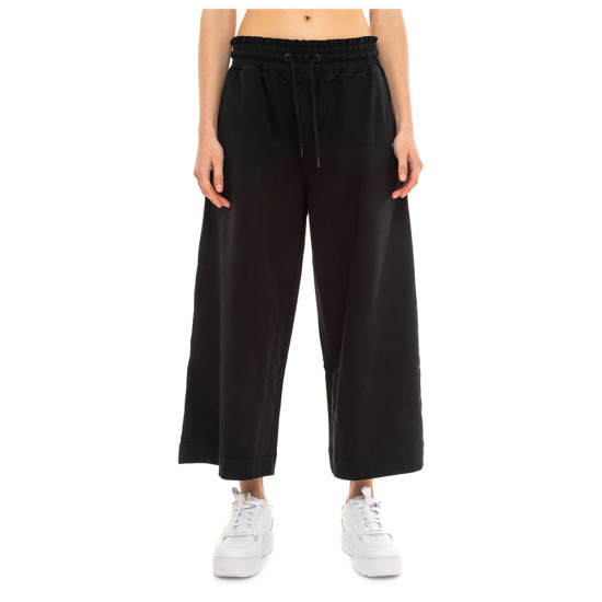 Be Nation Γυναικείο παντελόνι Terry Cropped 7/8 Wide Leg Pants